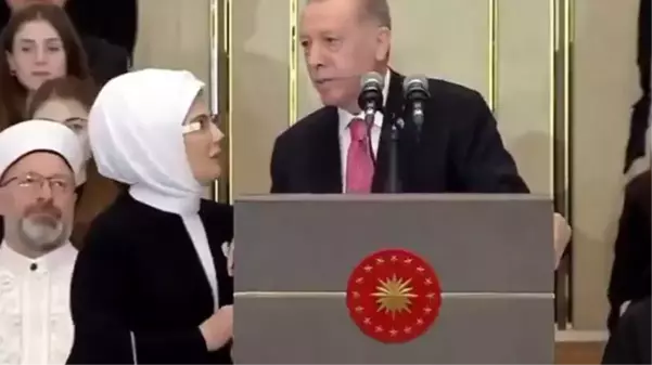 Cumhurbaşkanı Erdoğan, Sinan Oğan ve Mustafa Destici'ye teşekkür etmeyi unutunca Emine Erdoğan devreye girdi