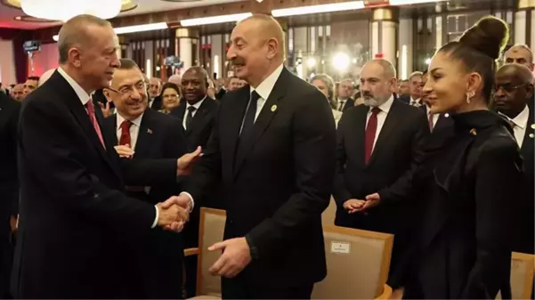 Erdoğan'ın göreve başlama töreninde çok konuşulacak kare! Paşinyan, Aliyev'in hemen arkasına oturdu