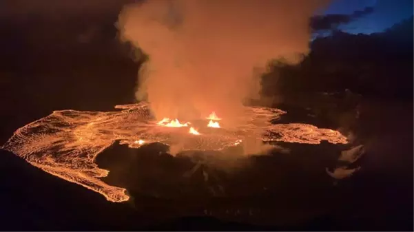 ABD'de Kilauea Yanardağı yeniden harekete geçti