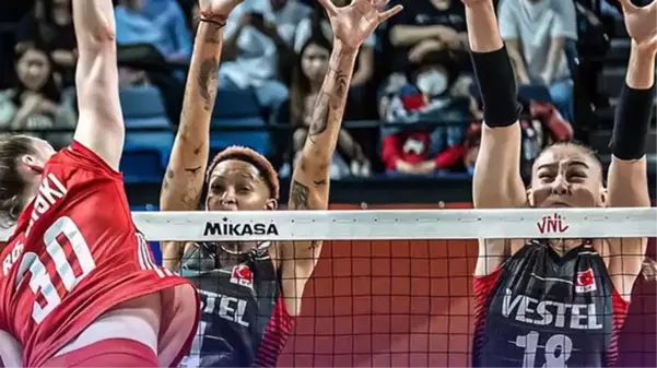 A Milli Kadın Voleybol Takımı, Milletler Ligi'nde Polonya'ya diş geçiremedi