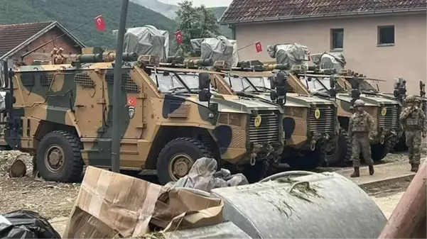 Kosova ve Sırbistan savaşın eşiğine gelince Türkiye devreye girdi! Kuzey Mitroviça'da güvenliği 