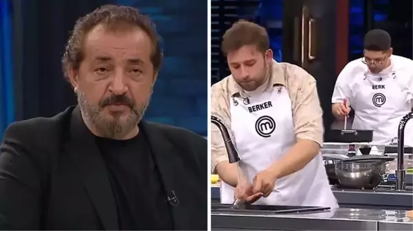 MasterChef All Star'da Berk'in çift tadım yaptığını gören Mehmet Yalçınkaya, yemeği baştan yaptırdı