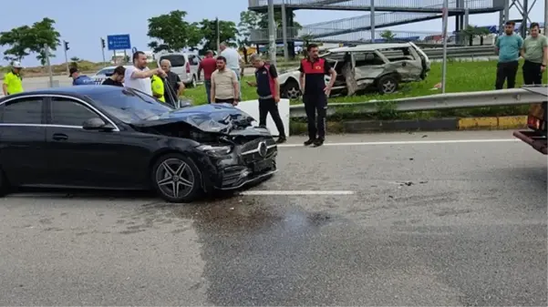 Galatasaray'ın yıldız futbolcusu Barış Alper Yılmaz, trafik kazası geçirdi