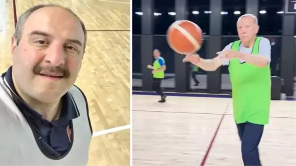 Cumhurbaşkanı Erdoğan'ın basket oynadığı görüntüler sahte mi? Varank'tan 