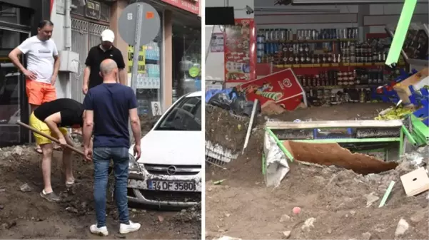 Ordu sele teslim! Yollar kapandı, toprak dolan iş yerleri girilemez hale geldi