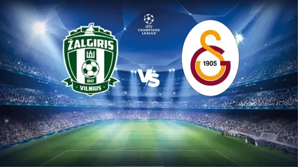 Canlı anlatım! Zalgiris-Galatasaray maçında peş peşe goller