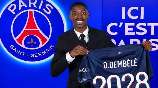 Barcelona çılgın zarar etti! Dembele resmen Paris Saint-Germain'de