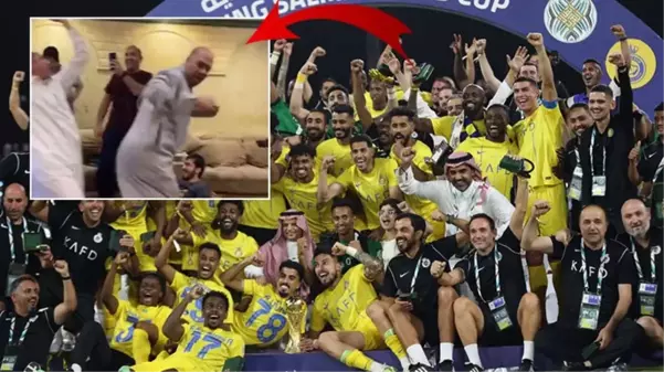 Al Nassr taraftarı kendinden geçti! Şampiyonluk sonrası Suudi Arabistan'ı karıştıran twerk dansı