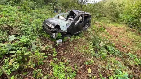 Ordu'da otomobil dereye yuvarlandı! 1'i hamile 3 kişi hayatını kaybetti