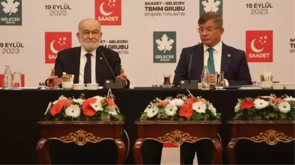 Karamollaoğlu ve Davutoğlu, yerel seçimlerde iş birliği yapma kararı aldı