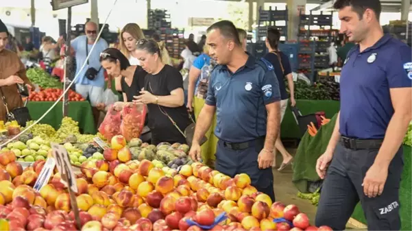 Antalya semt pazarlarında bağırarak satış yapanlara 1.295 TL ceza kesildi