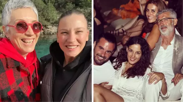 Yasak aşk yaşayan Serenay Sarıkaya annesi ile Cansu Tosun'un babası birlikte yaşamaya başladı