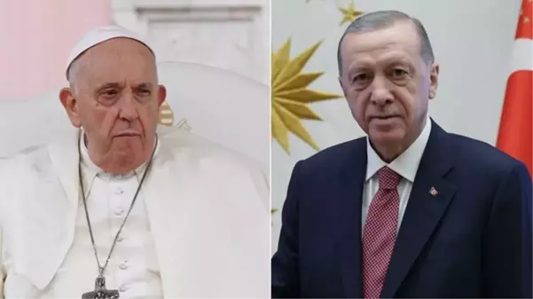 Cumhurbaşkanı Erdoğan, Papa Fransuva ile görüştü: Tüm devletler bu insanlık dramına karşı ses yükseltmeli