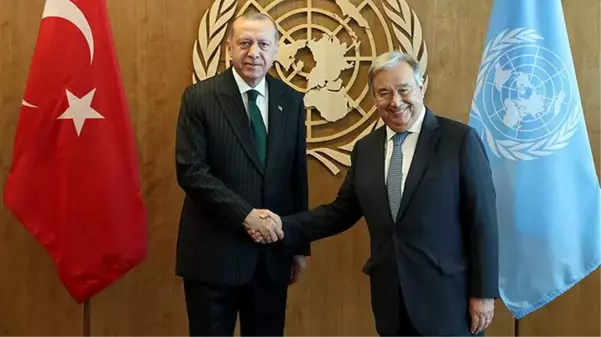 Cumhurbaşkanı Erdoğan, BM Genel Sekreteri Guterres ile görüştü