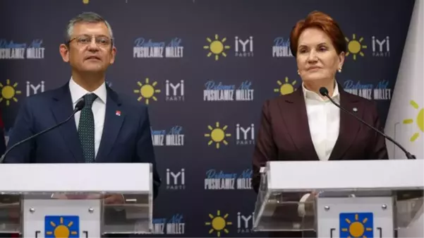 Görüşme sonrası ilk açıklama! Akşener, Özgür Özel'e 