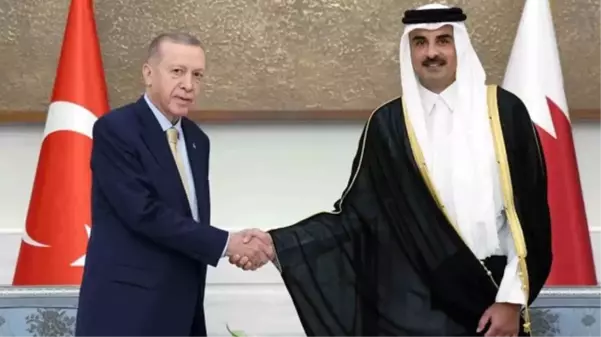 Cumhurbaşkanı Erdoğan, Katar Emiri Al Sani ile bir araya geldi! İki ülke arasında 12 anlaşma imzalandı