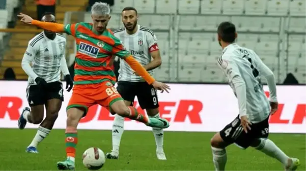 Kara Kartal ağır yaralı! Beşiktaş, Alanyaspor'a sahasında boyun eğdi