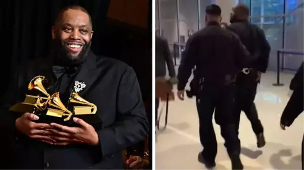 Grammy'de 3 ödül alan rapçi Killer Mike, törende güvenliğe saldırdığı için tutuklandı