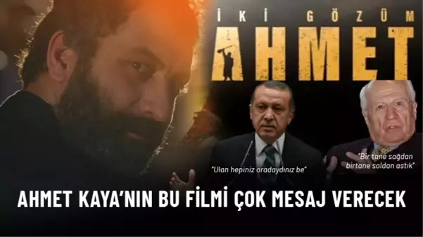 Cumhurbaşkanı Erdoğan'ın duygulanarak dinlediği Ahmet Kaya'nın hayatını anlatan 'İki Gözüm Ahmet: Sürgün' filmi 5 Nisan'da vizyonda