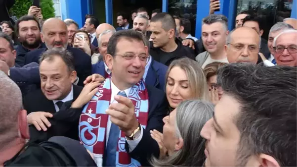 İmamoğlu'na memleketi Trabzon'da davullu zurnalı karşılama: Cumhurbaşkanım Allah'ına kurban