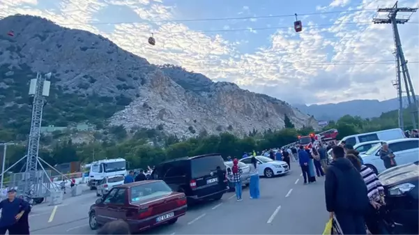 Antalya'da teleferik kazası: 1 ölü, 10 yaralı