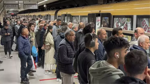 Üsküdar-Samandıra Metrosu'ndaki arıza 50 saattir çözülemedi