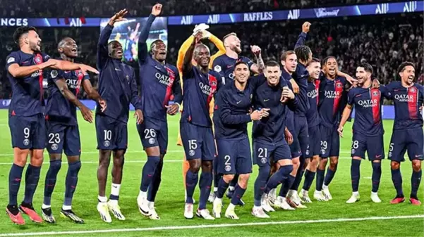 PSG, üst üste 3. kez Ligue 1 şampiyonu oldu