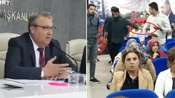 Seçimde koltuğunu kaptıran eski başkan hesap soran vatandaşı salondan attırdı