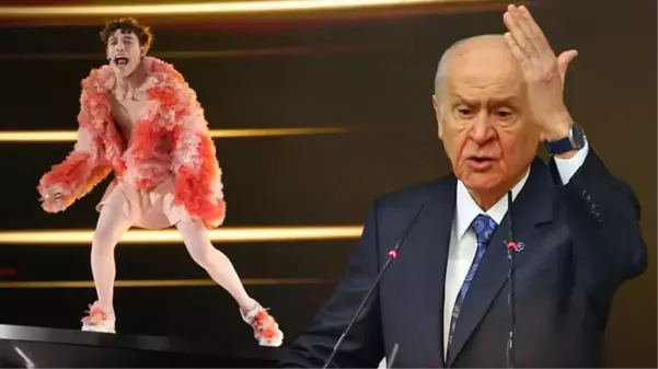 Bahçeli, Eurovision 2024'ün şampiyonuna demediğini bırakmadı