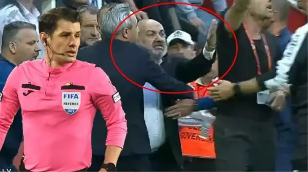 Halil Umut Meler de alıştı artık! Öfkeden gözü dönen başkan sahaya atladı, durdurmak kolay olmadı