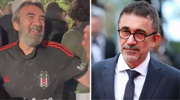 Kutlamada Zeki Demirkubuz'u gören Beşiktaşlı taraftarlar, Nuri Bilge Ceylan'a küfretti