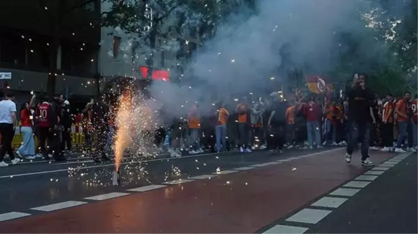 Almanya'daki şampiyonluk kutlamalarında taşkınlık çıkaran 18 Galatasaray taraftarı tutuklandı