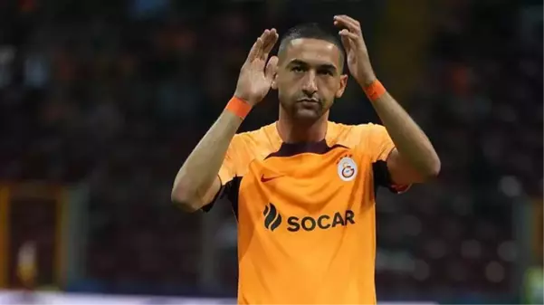 Galatasaraylı Hakim Ziyech, şampiyonluk kutlamalarında Filistin'i unutmadı