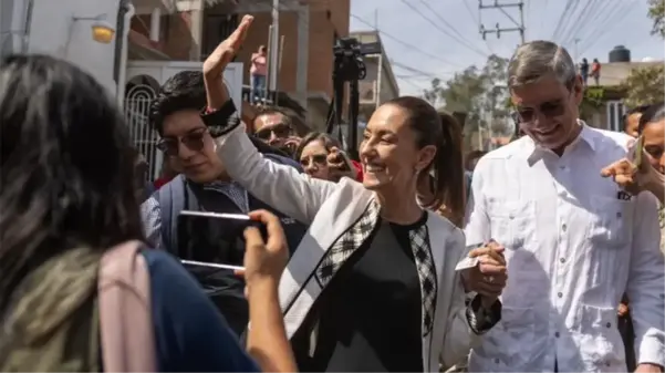 Sheinbaum, Meksika'nın ilk kadın devlet başkanı oldu