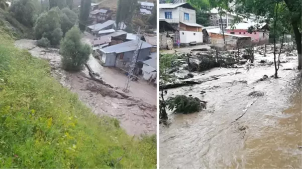 Şiddetli sağanak sele neden oldu! Derelerin taşıp köylerin su bastığı ilde 1 kişi kayıp