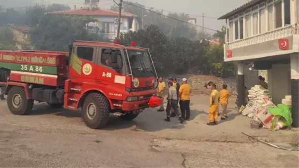 İzmir ve Manisa'da orman yangını! 1 mahalle tahliye edildi