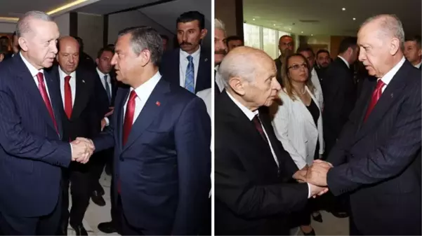 Erdoğan, Özel ve Bahçeli öğle yemeğinde buluştu! CHP liderinden Büyükelçi Feyzioğlu'na tepki