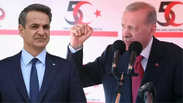 KKTC'de konuşan Cumhurbaşkanı Erdoğan: Miçotakis'e 'Bize sataşma' dedim