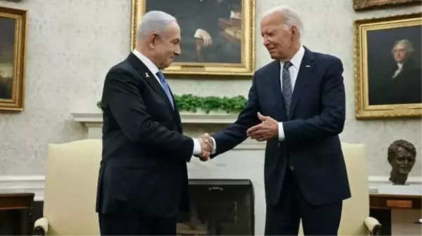 ABD Başkanı Biden, Beyaz Saray'da Netanyahu ile görüştü