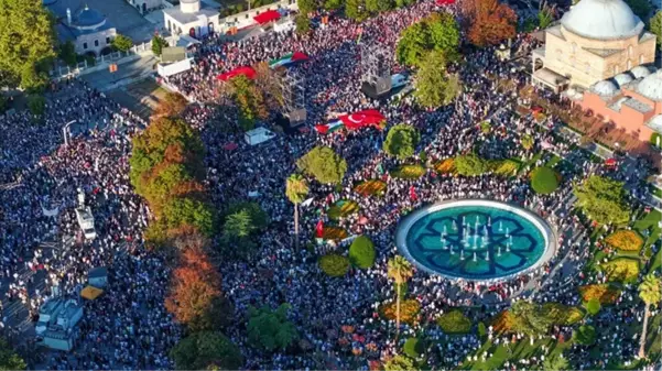 Ölmeden önce son vasiyetiydi! On binlerce kişi Haniye'nin çağrısını yerine getirmek için Ayasofya'da