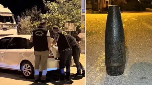 Polisi arayıp babasını ihbar etti! Adrese giden ekipler evde top mermisi buldu