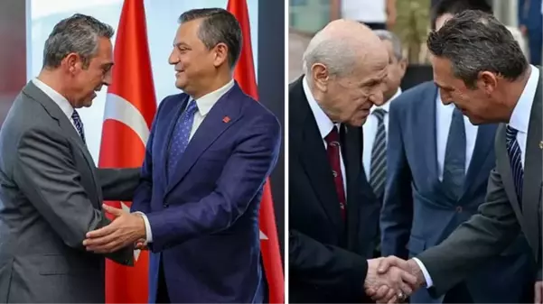 Saldırı sonrası soluğu Ankara'da aldı! Ali Koç, peş peşe Özgür Özel ve Devlet Bahçeli'yi ziyaret etti