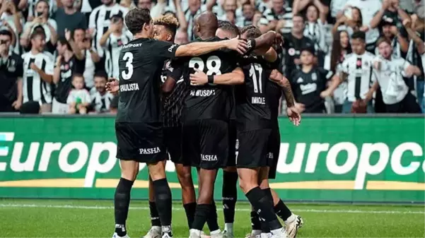 Beşiktaş, Lugano'yu 5-1 yenerek UEFA Avrupa Ligi'ne kaldı