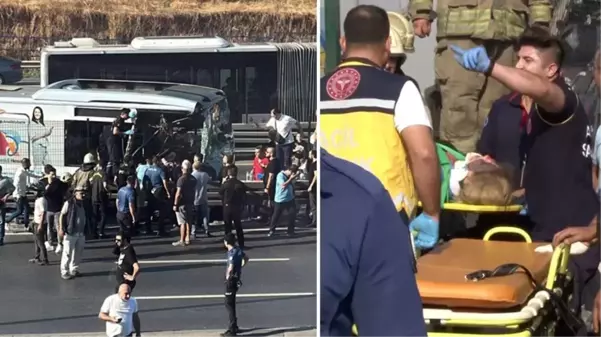 İstanbul'da metrobüs kazası! 1 kişi hayatını kaybetti, 50 yaralı var