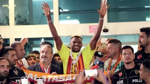 Victor Osimhen Galatasaray'a imzayı attı! İşte kazanacağı para