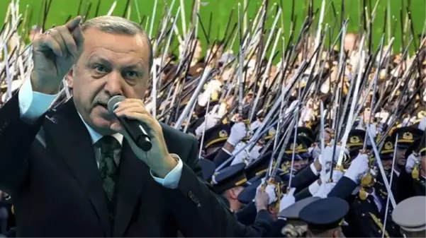 Cumhurbaşkanı Erdoğan'dan teğmenlerin kılıçlı yeminine ilk yorum: Bu kılıçları kime çekiyorsunuz?