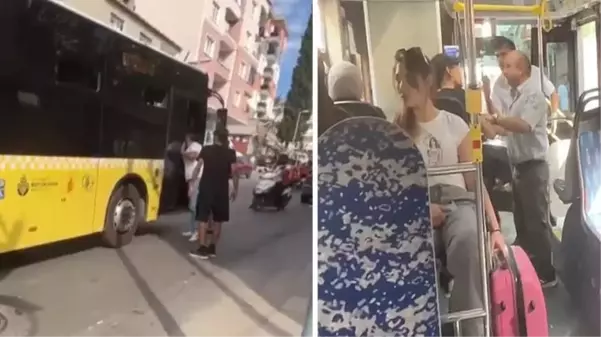 Pendik'te İETT şoförü ve yolcu arasında kavga