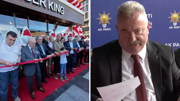 AK Partili başkan, Burger King açılışını Erdoğan'la özdeşleşen şiirle savundu