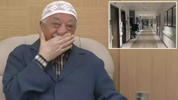 FETÖ elebaşı Gülen'in cenazesi bu hastanede tutuluyor! Odası görüntülendi