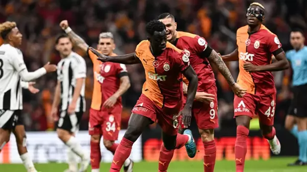 Galatasaray, ezeli rakibi Beşiktaş'ı 2-1 yendi